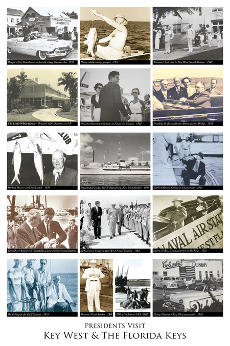 Print - Presidents Visit Key West