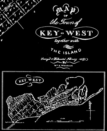 Print - 1829 Map, Black and White