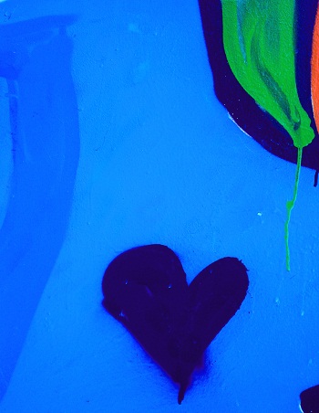 Print - Blue Heart
