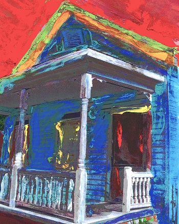 Print - Catherine's Red Door