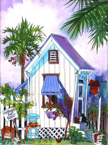 Print - Cottage for Rent