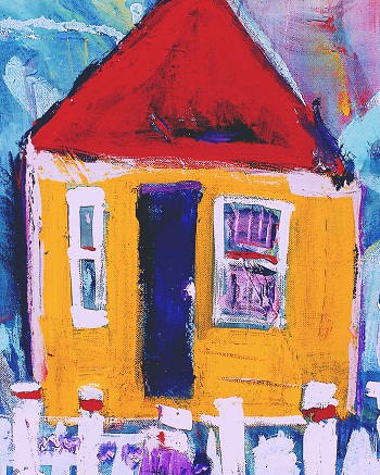 Print - Red Roof
