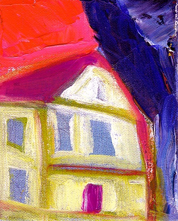 Print - Violet Door