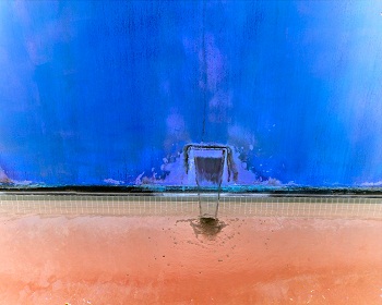 Print - Zen Pool, Blue